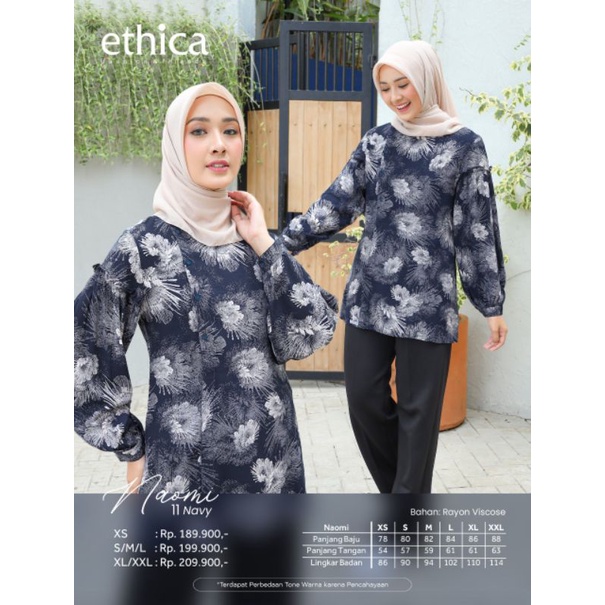 ATASAN TUNIK DAILY CASUAL NAOMI 11 © ETHICA