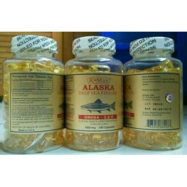 K max alaska deep sea fish oil