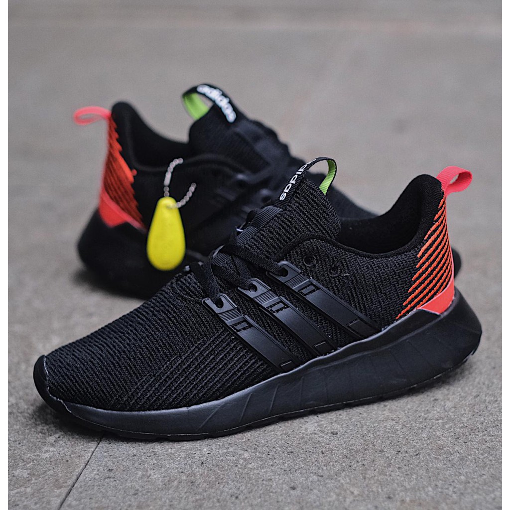 adidas questar flow black orange