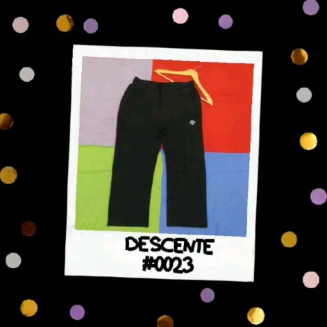 Celana Training Panjang DESCENTE (preloved)