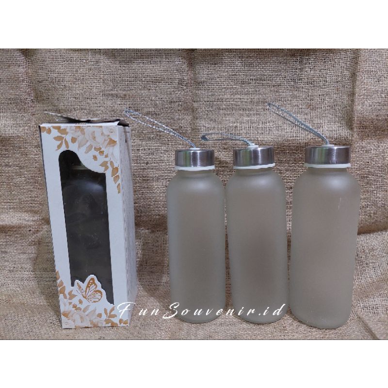 botol kaca doff 420ml / souvenir botol 420ml / botol doff 420ml / botol souvenir