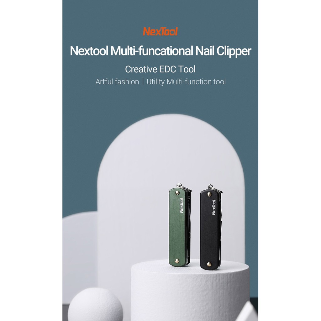 XIAOMI NEXTOOL KT5503B - Outdoor Multifunctional Nail Clipper 6 in 1