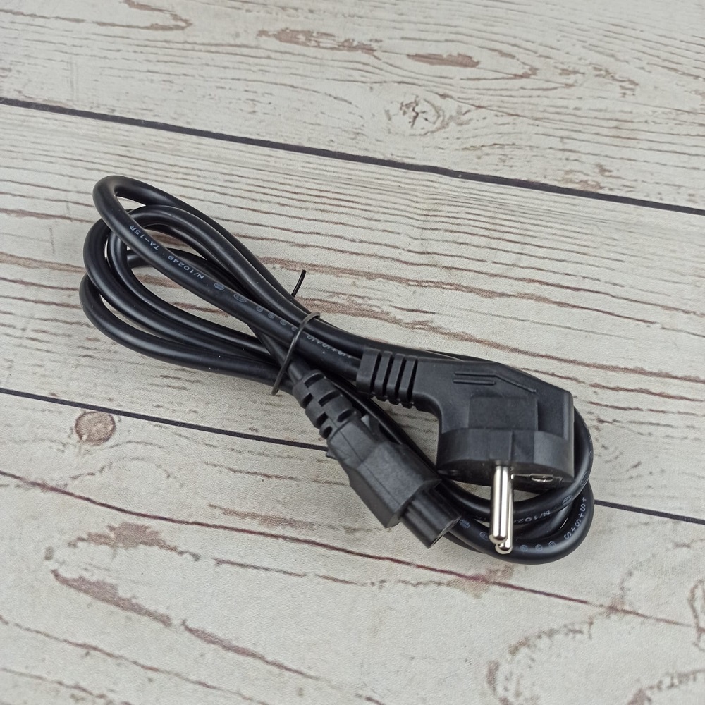 AC Adapter 19.5V 65W dengan Kabel Power EU Plug untuk Laptop - J301 - Black