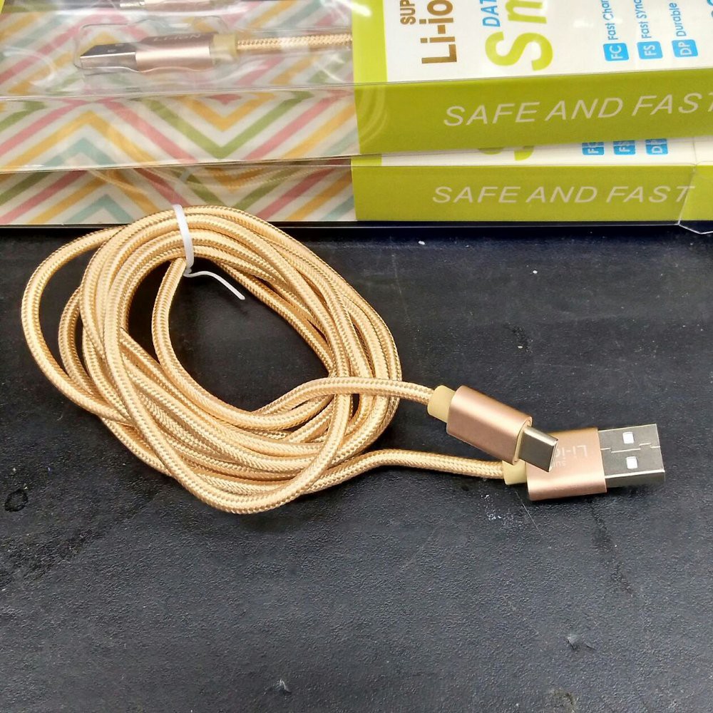 Kabel Charger Dan Kabel Data Super Li-Ion Smart Micro USB
