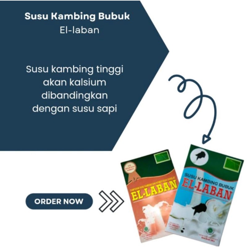 

susu kambing bubuk "El-Laban''