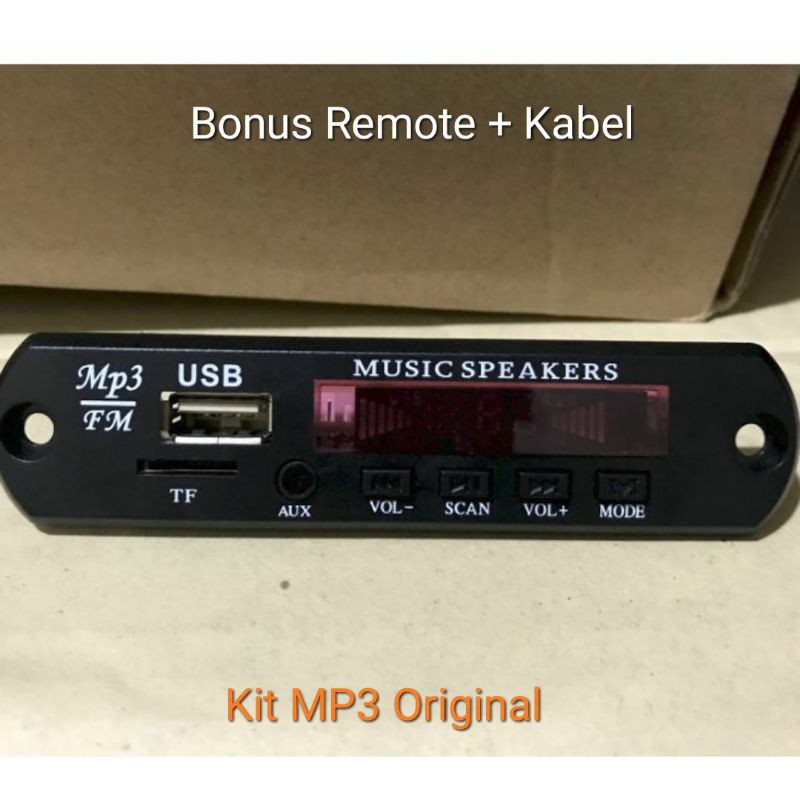 Kit MP3 Bluetooth Kit MP3 Player Bonus Remote