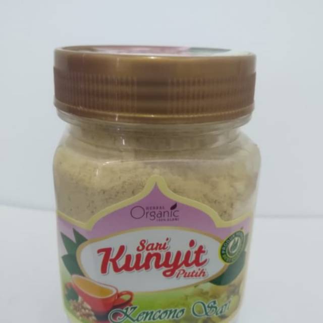 

Kunyit putih bubuk organik Kencono sari 100g