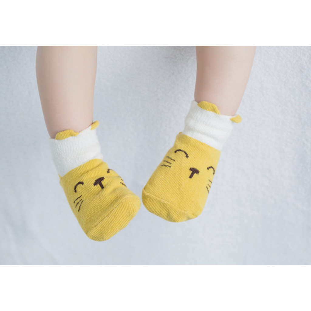 MURMURE.BABY | KAOS KAKI BAYI IMPORT PREMIUM KOREA LUCU DENGAN ANTI SLIP UNIK MOTIF ANIMAL