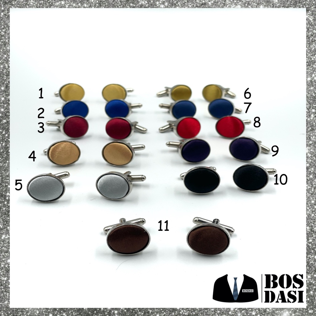 CUFFLINK JAS / KANCING LENGAN KEMEJA MANSET