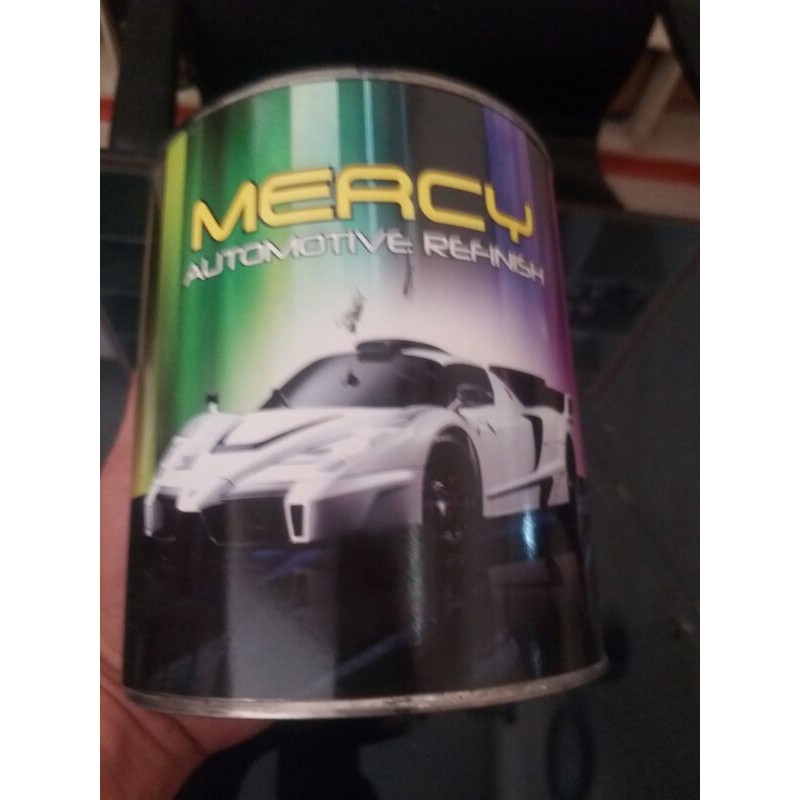 cat dasar candy silver halus mercy