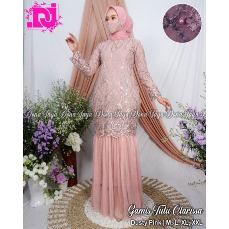 GAMIS TUTU CLARISA//GAMIS TULLE TUTU//GAMIS PESTA MURAH