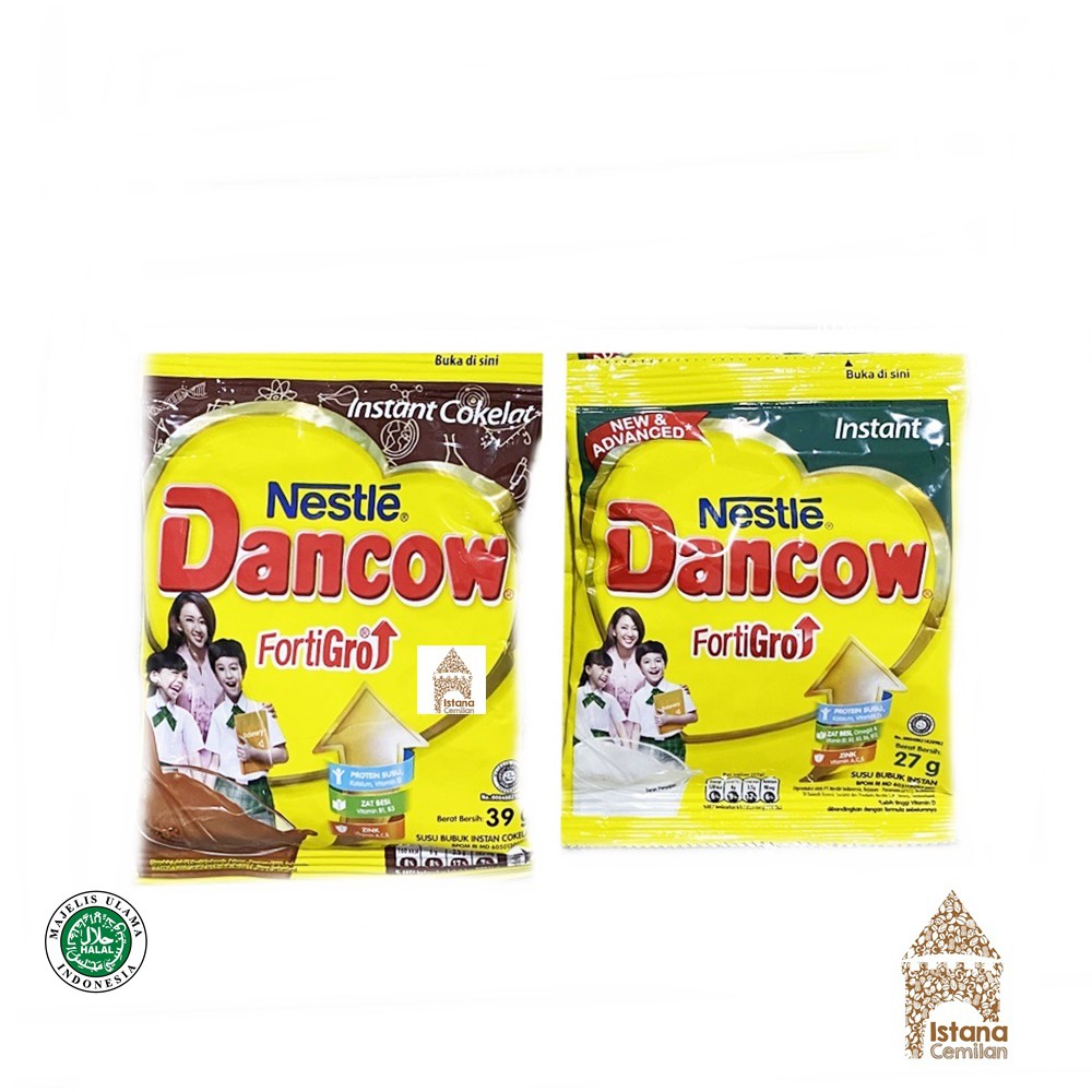 

Dancow Susu Bubuk Sachet Cokelat / Putih Eceran