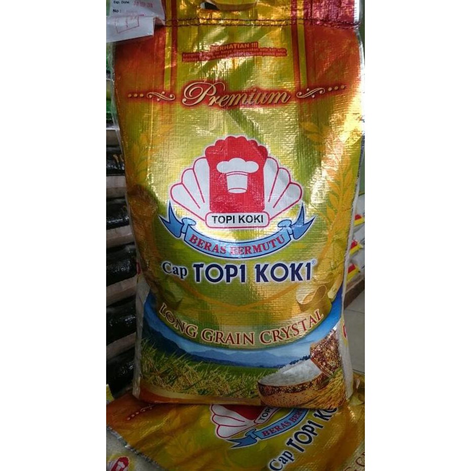 

BERAS PREMIUM CAP TOPI KOKI 10KG