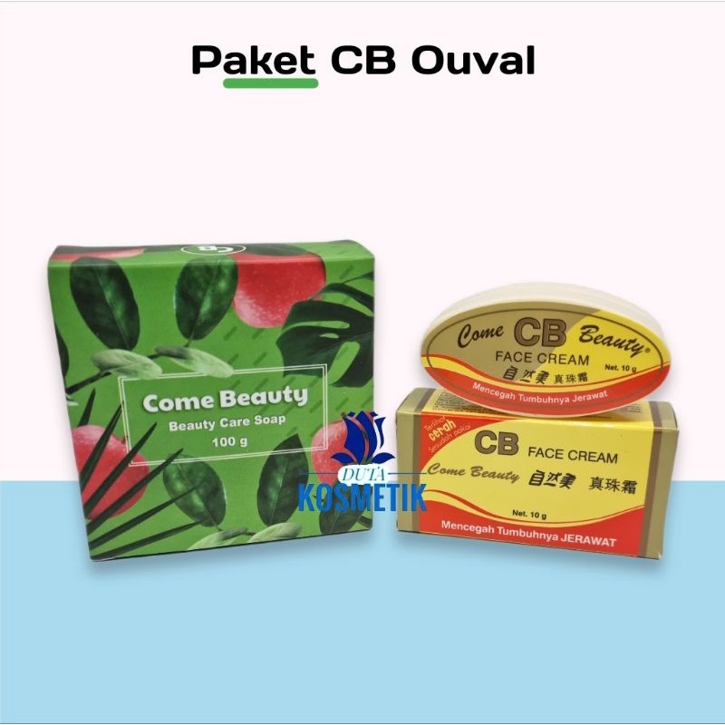 PAKET CREAM CB OVAL DAN SABUN BPOM ORIGINAL