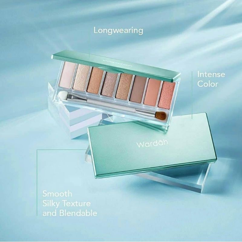 Wardah Exclusive Eye Shadow Palette SUNSET BROWN & ROSE GLOW