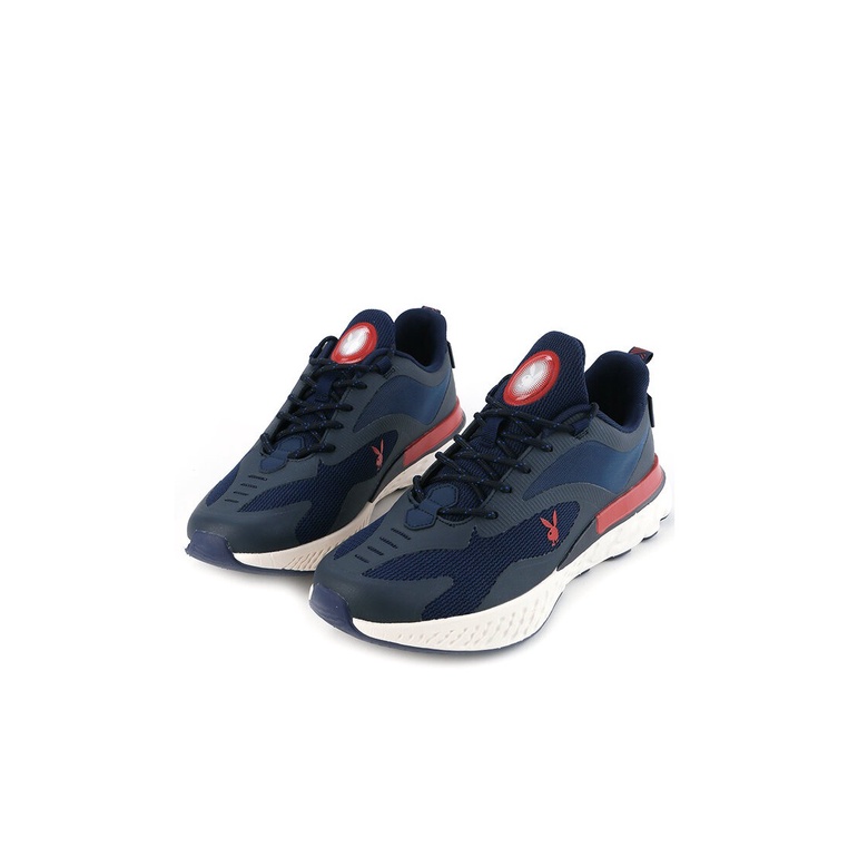 SEPATU SNEAKER PLAYBOY PRIA ORIGINAL CASUAL BRANDED BIRU NAVY PL83