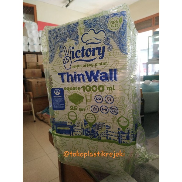 THINWALL SQUARE 1000ml victory