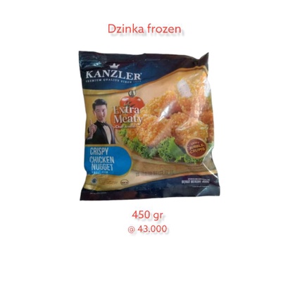 

Kanzler Nuget Crispy 450 gr