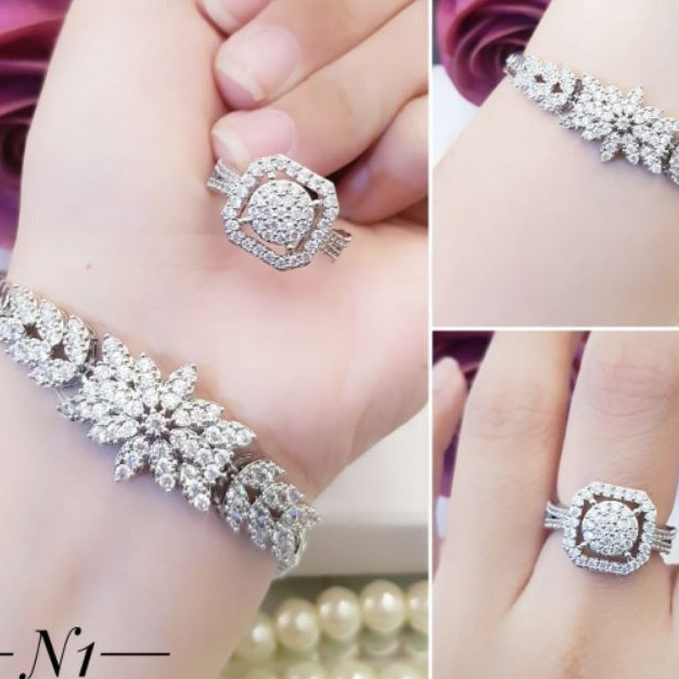 Xuping Set Gelang dan Cincin 366Gc