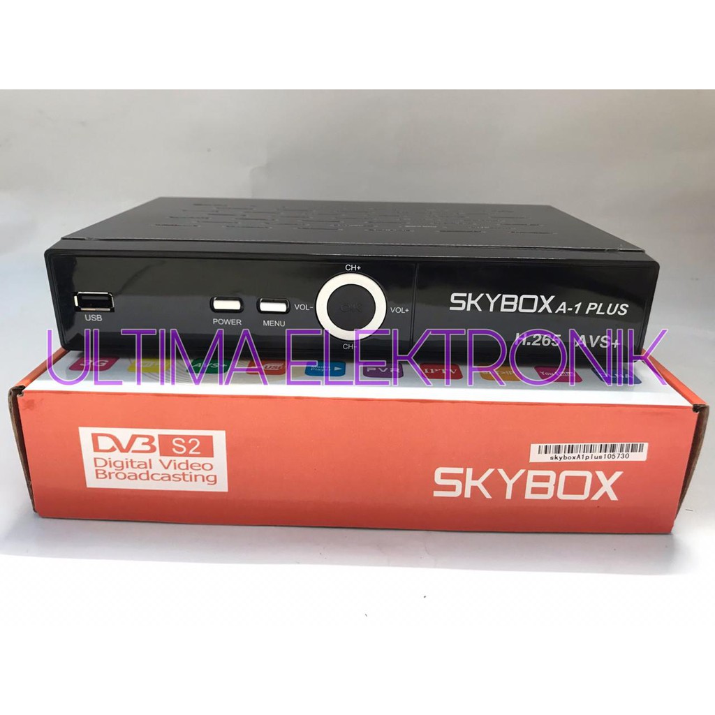 Receiver Parabola Skybox A1 Plus H265 HEVC WEBSERVER