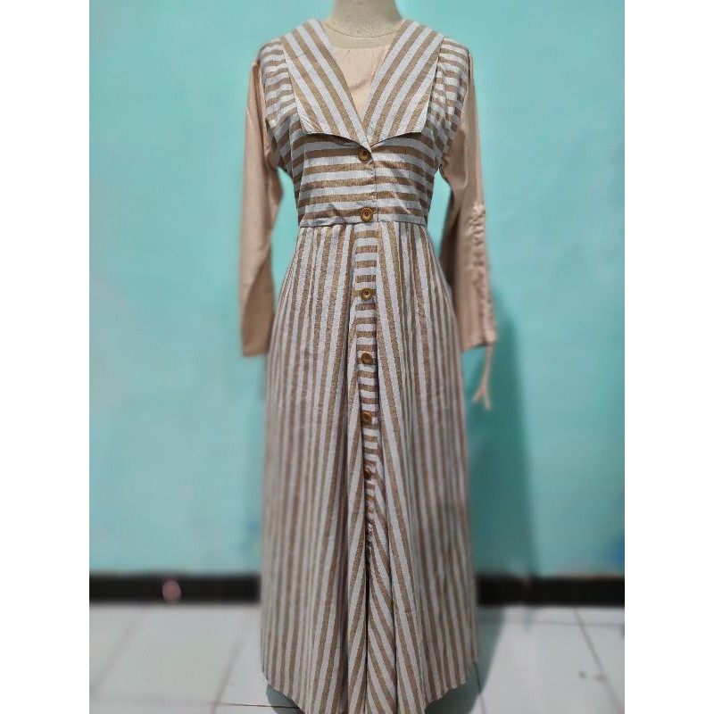 Baju Muslim / Gamis Ikat Pinggang