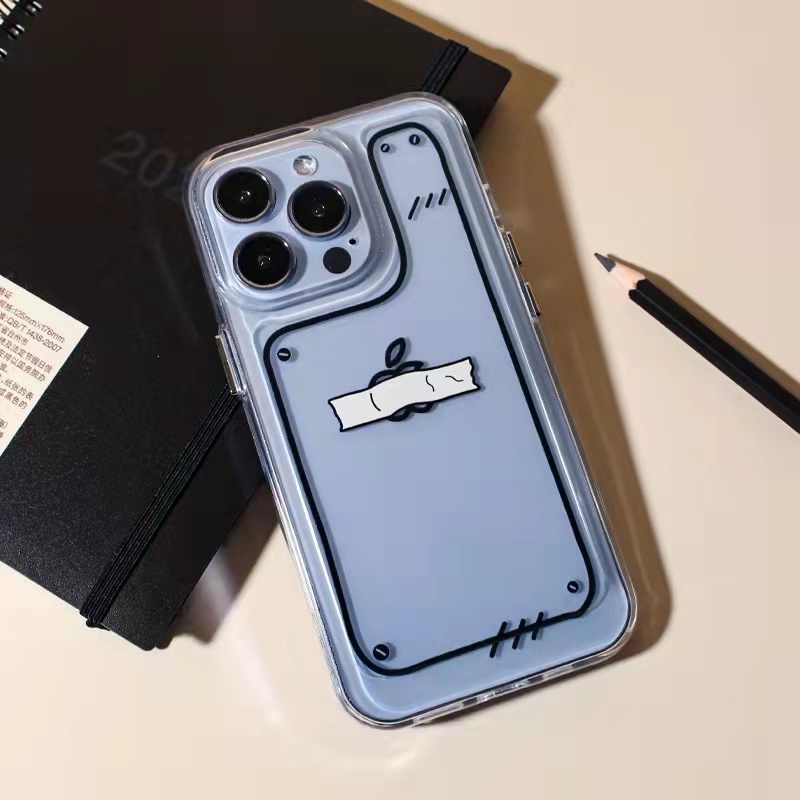 Case Pelindung Bahan Akrilik Tpu Transparan Untuk iPhone 13 Pro 13prm 11 7Plus 8Plus Xr XS 13 12 Pro Max