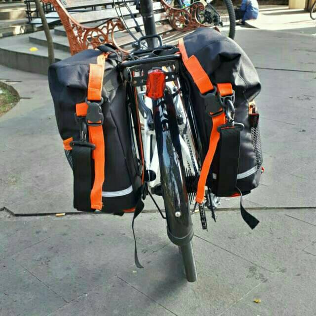 Tas Sepeda pannier | Shopee Indonesia