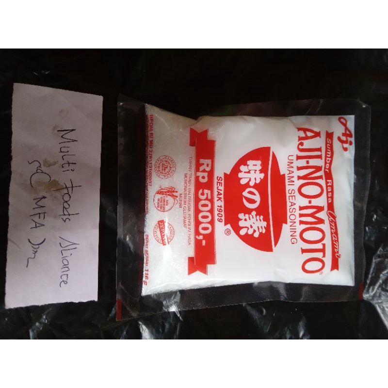 

micin AJINOMOTO 100gram dan SASA ±85 gram