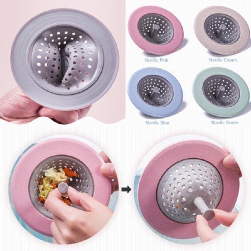 VS BG -  Wastafel Silikon Silicone Kitchen Sink Hair Catcher