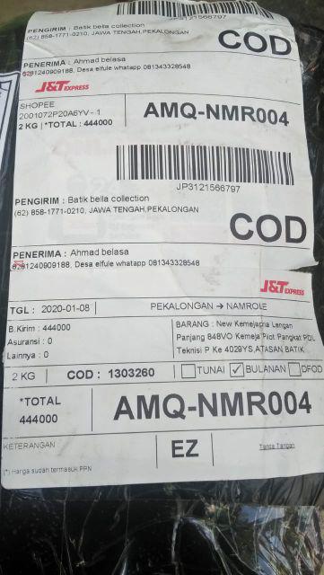 Diskon Bswart Batik Hrb026 Kenongo Hem Pendek Padi Pekalongan M L Xl Batik Pria Murah Modern