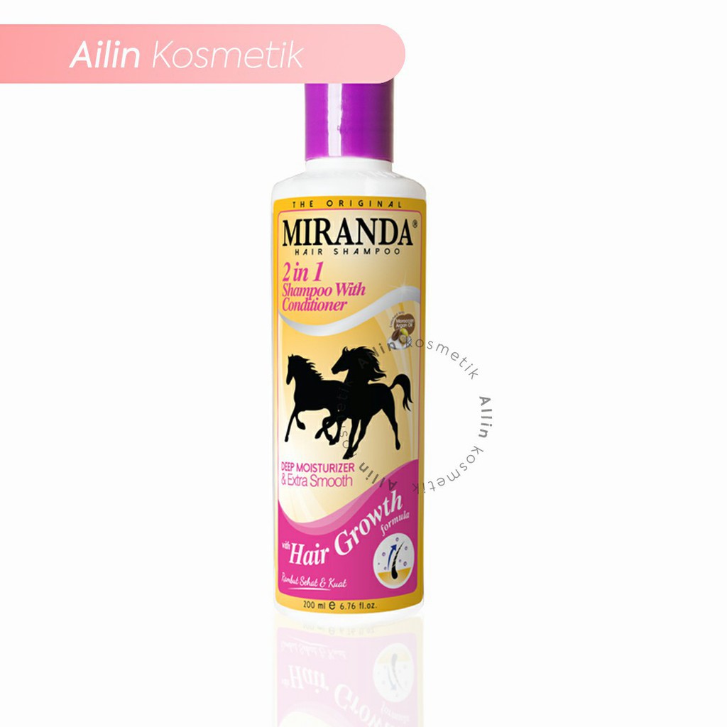 MIRANDA Hair Shampoo Original 200ml / Shampoo Kuda Miranda
