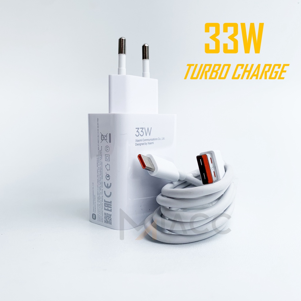 Charger Xiaomi 11T Pro Redmi Note 11 Turbo Hyper 33W 67W 120W Original