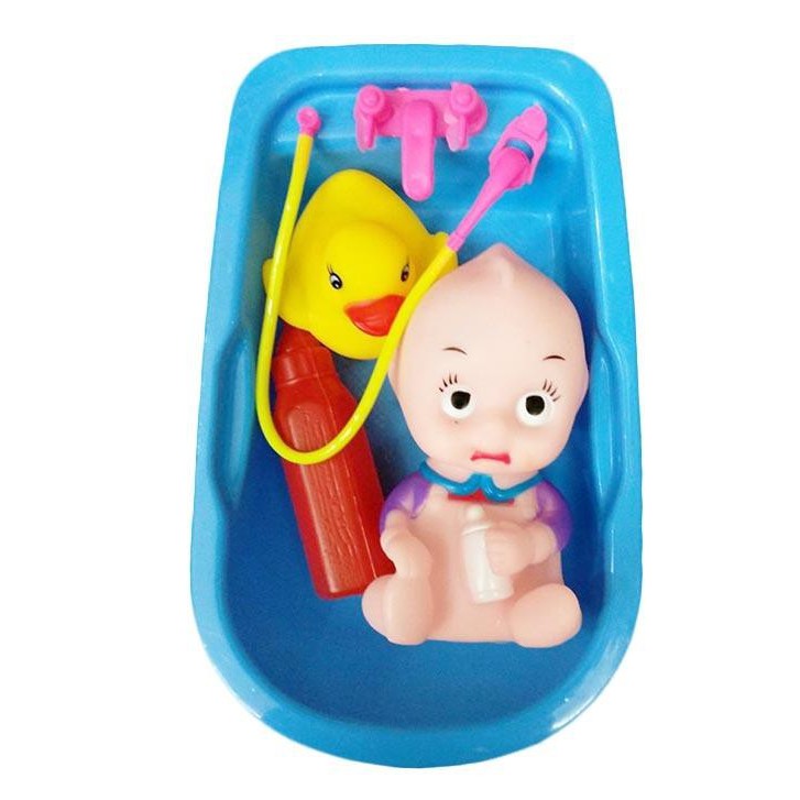 Mainan bayi VINYL BABY BATH TUB BONEKA VINYL BAK MANDI ANAK Mainan Mandi Anak Bathub - Mainan Boneka Anak Bak- Mainan Boneka Mandi di Bak - Mainan Bayi Mandi