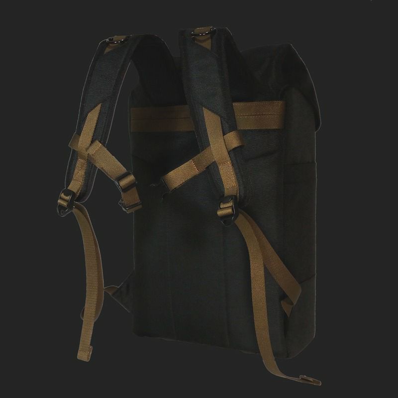 Tas Ransel  semi cerier Kasual Basic Klasik Dark Brown / Bagpack Unisex Daily Basic | ABIGADU