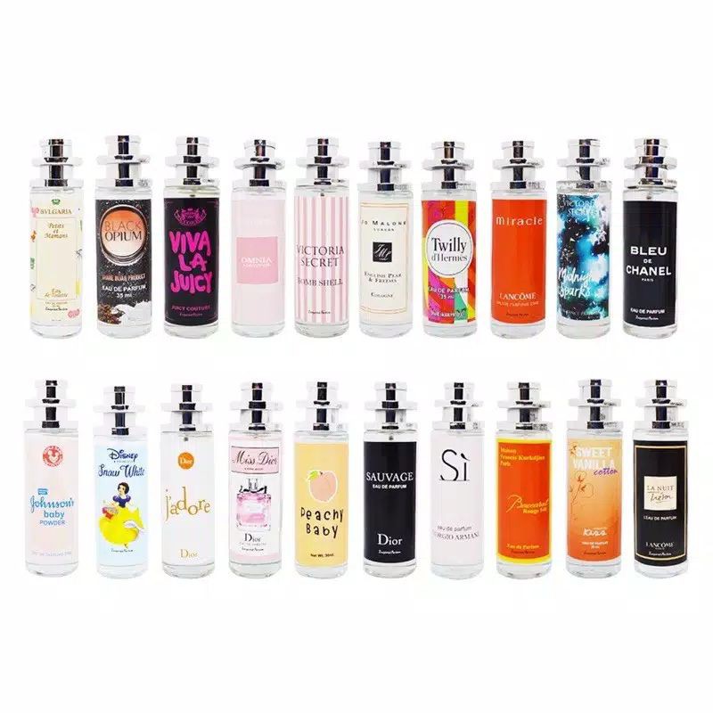 BEST SELLER PARFUME THAILAND ISI 50PCS PAKET JUALAN DIJAMIN LARIS