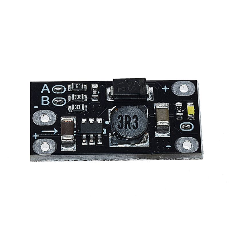 Gro Multifunction Mini Lithium Boost Module Step Up Board 3.7V to 12V LED Indicator DIY Electronic Voltage Regulator