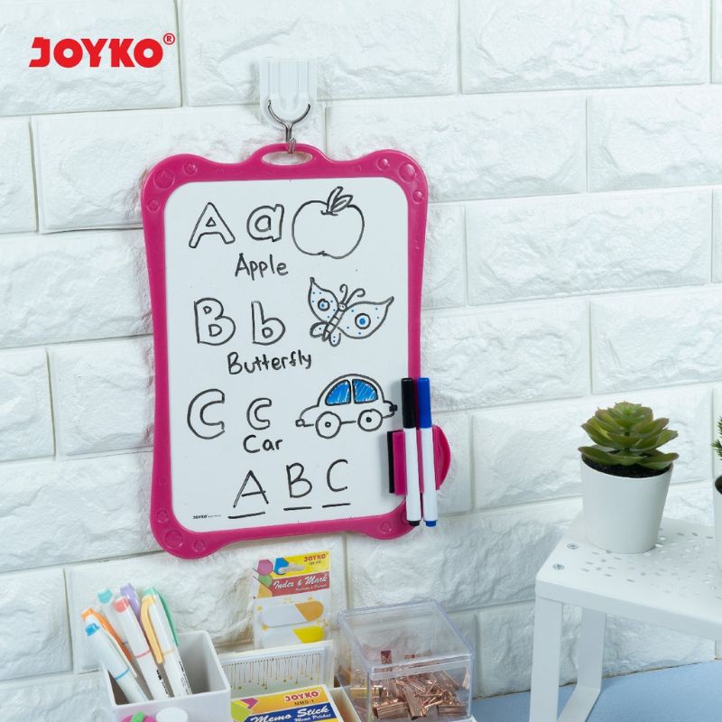 Papan Tulis Putih Set Whiteboard Set Joyko WBS-170CO