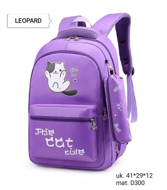 Tas anak the cat ransel anak murah backpack the cat backpack anak 2in1 tas 2in1 the cat murah