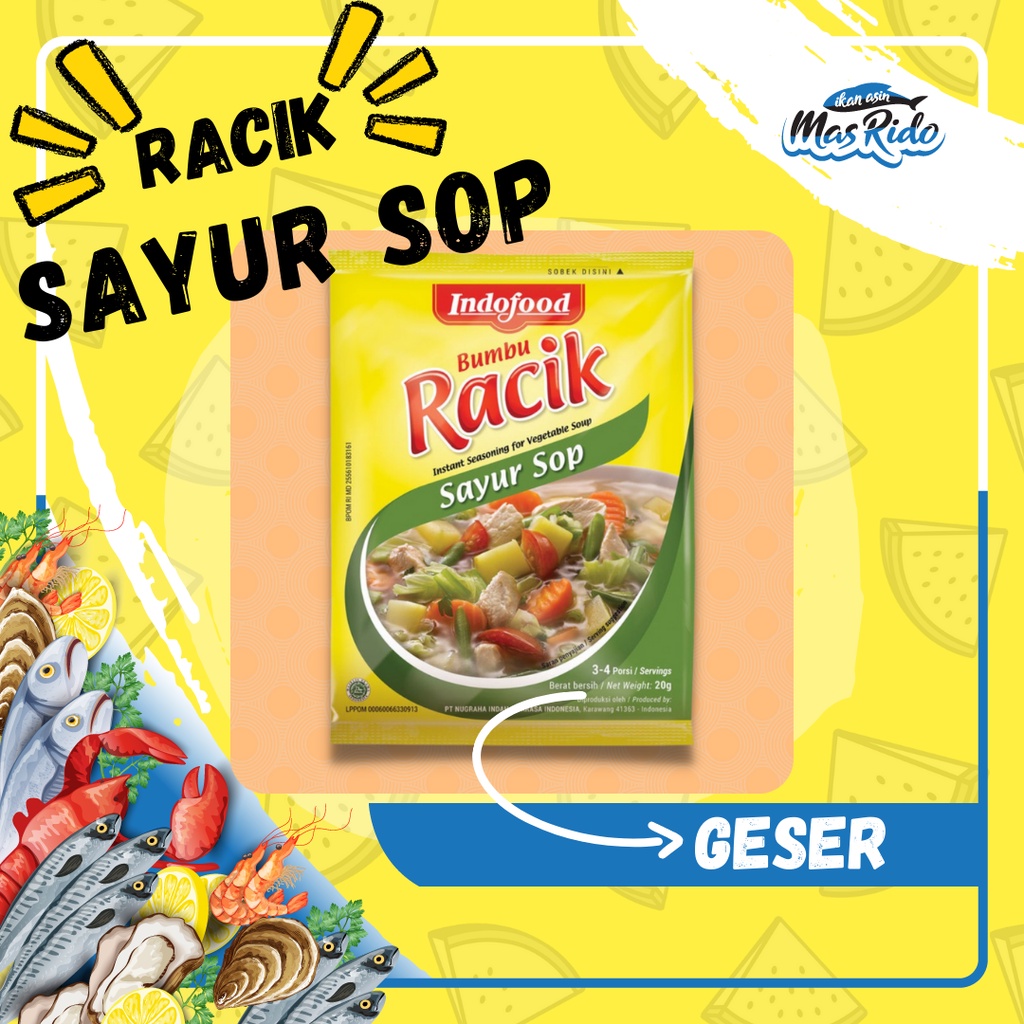 

Bumbu Racik Sayur Sop Bumbu Instan Sayur Asem Indofood Bumbu Masak