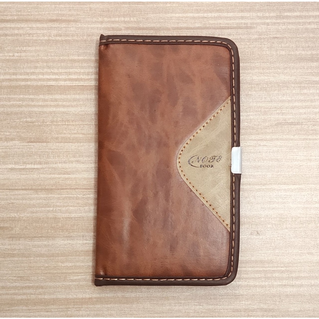

AGENDA NOTE BOOK IMPORT COVER KULIT COKLAT TEBAL