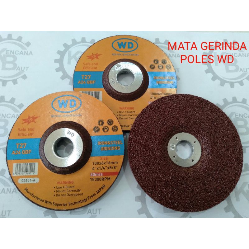 MATA GERINDA POLES WD 4"