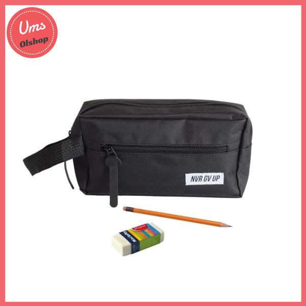 

PENCIL CASE / KOTAK PENSIL / PERALATAN SEKOLAH - PENCIL CASE BLK
