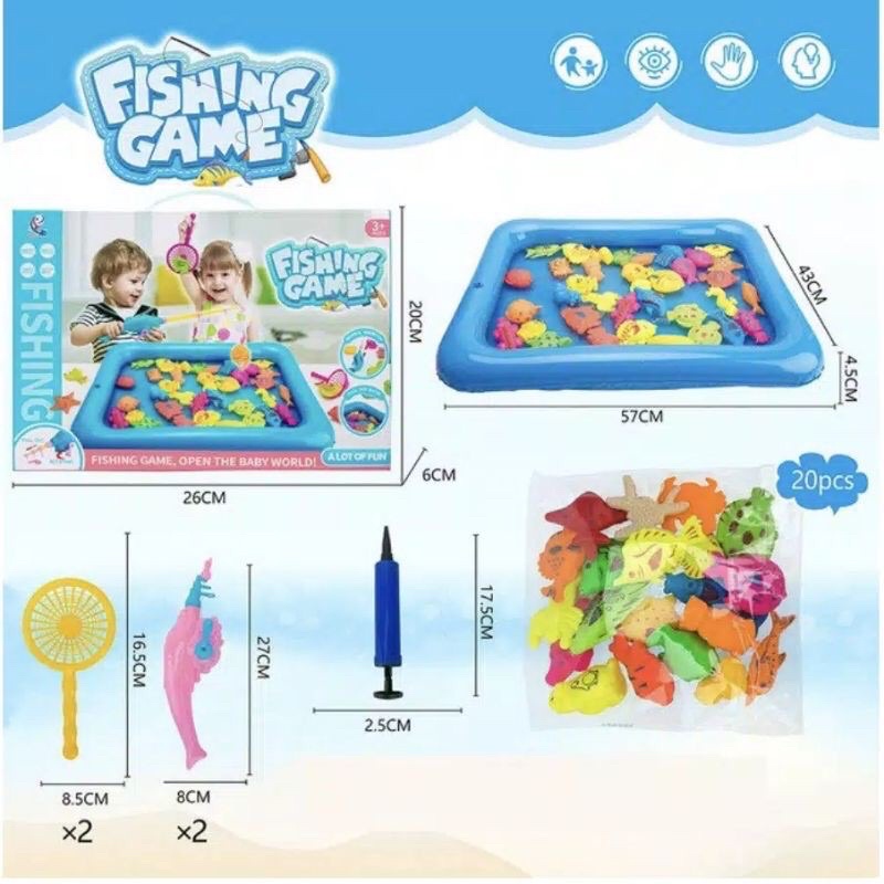 Mainan Pancing Ikan Anak Besar Fishing Game