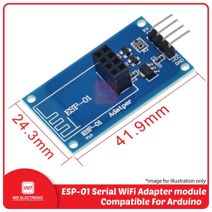 ESP-01 Serial WiFi Adapter module