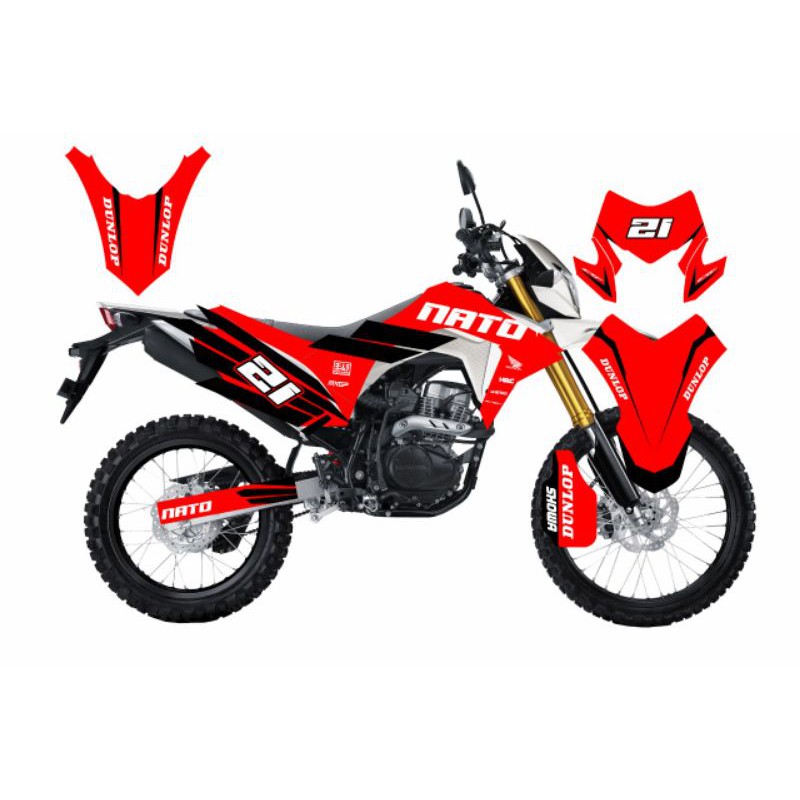 decal crf custom / decal crf / striping crf