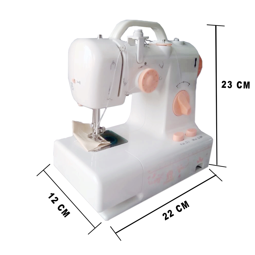 HomiHomi Mesin Jahit mini FHSM 318 Portable bisa jahit maju mundur