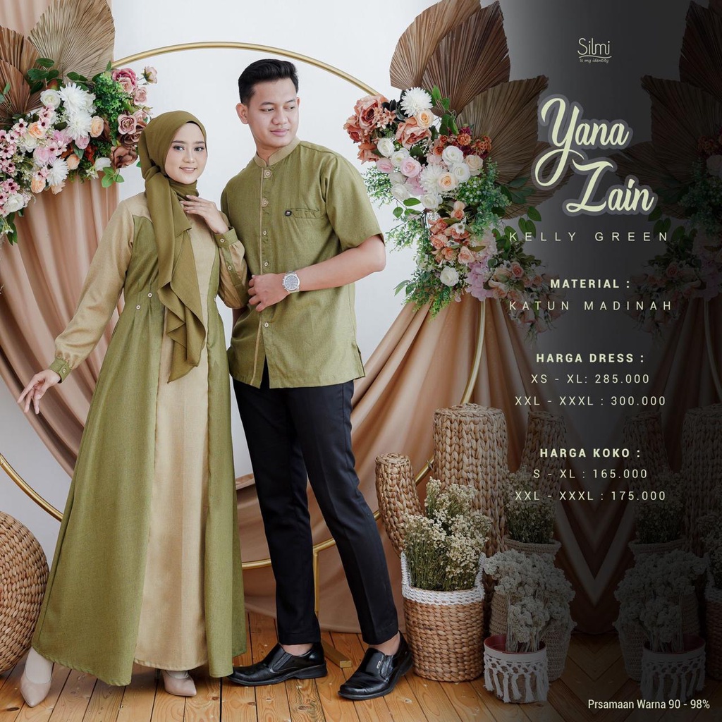 Gamis Couple Terbaru Modis 2023