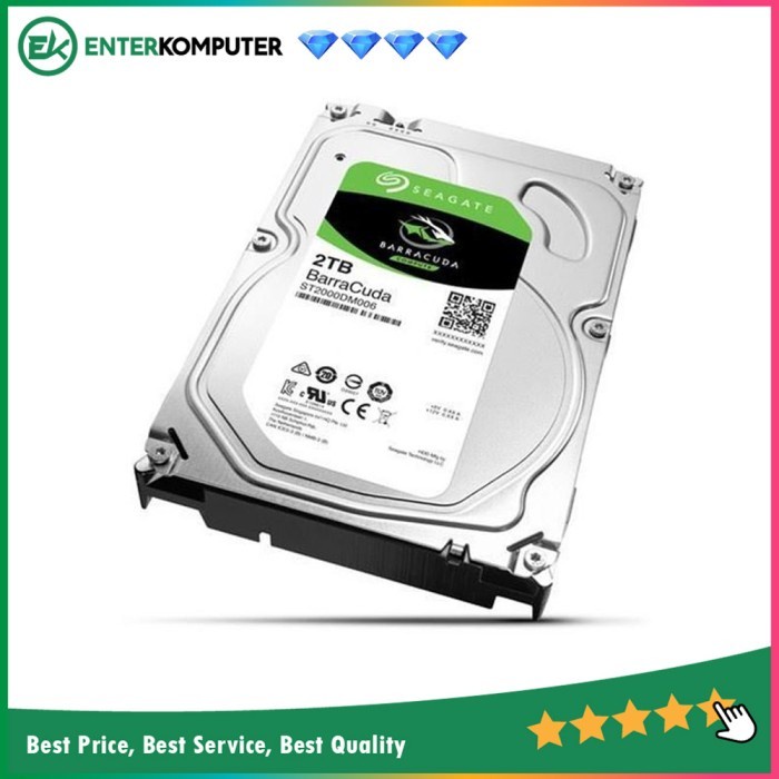 Seagate 2TB SATA3 256MB 7200PRM - BarraCuda Series