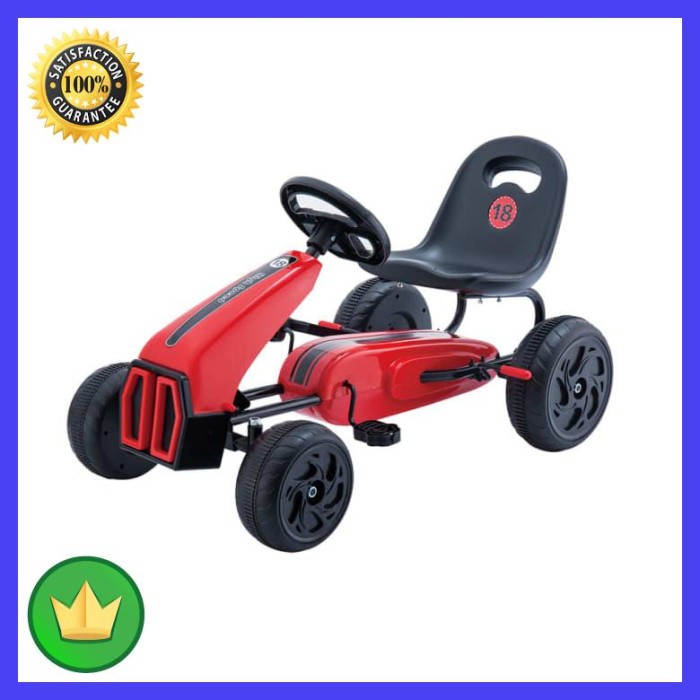 Pedal Go Kart - Merah