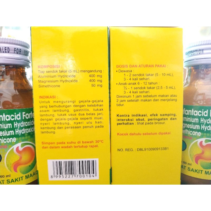 BUFANTACID SIRUP 60 ML